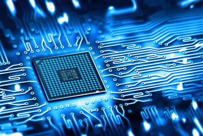 Microchip integrated on motherboard